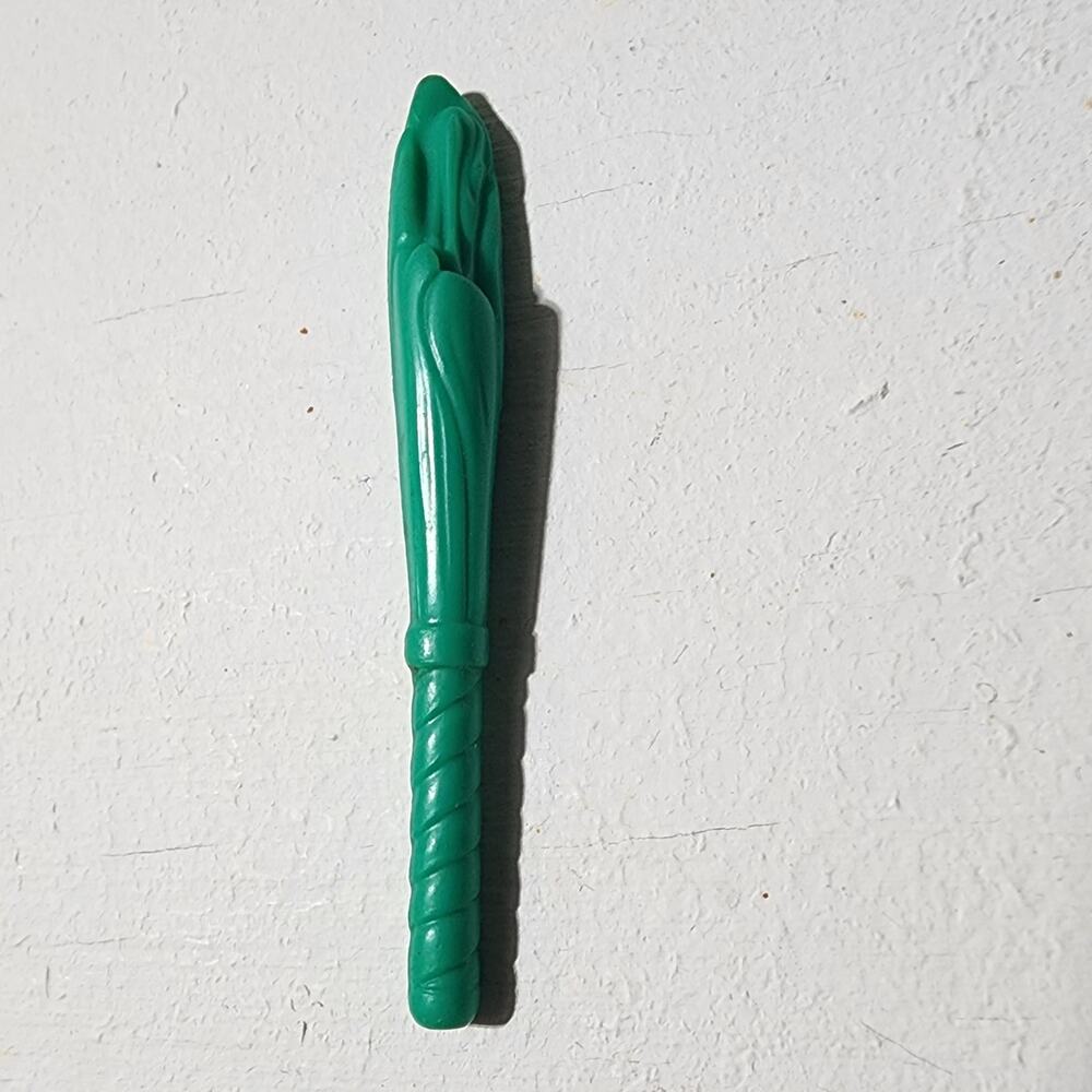 Vtg TMNT Casey Jones BAT Teenage Mutant Ninja Turtles green broken bat